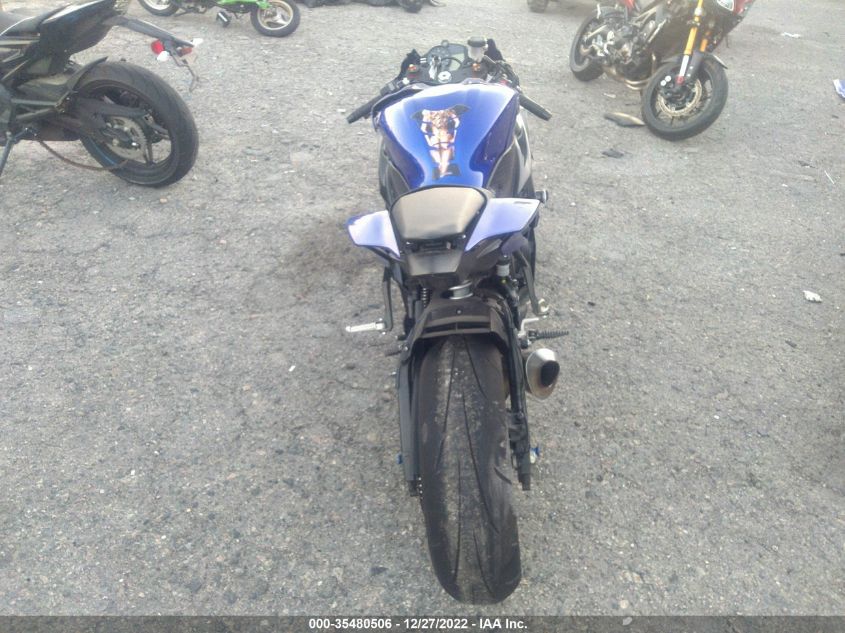 2019 YAMAHA YZFR6 JYARJ28E3KA004312