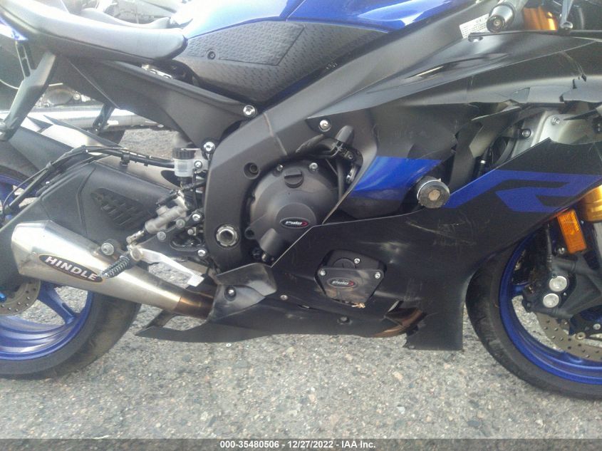 2019 YAMAHA YZFR6 JYARJ28E3KA004312
