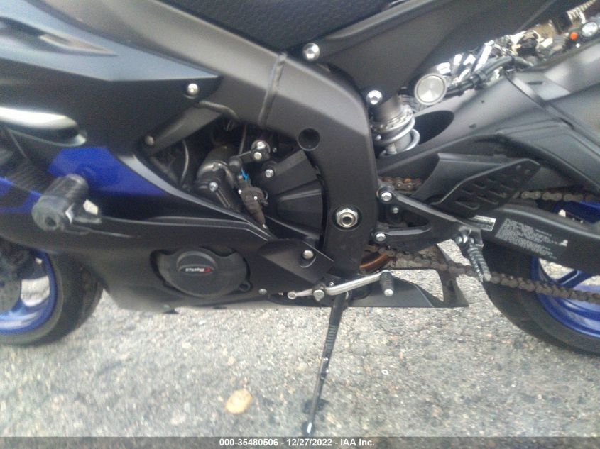 2019 YAMAHA YZFR6 JYARJ28E3KA004312