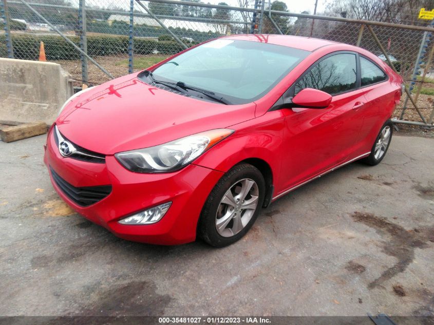 2013 HYUNDAI ELANTRA COUPE GS KMHDH6AE6DU015281