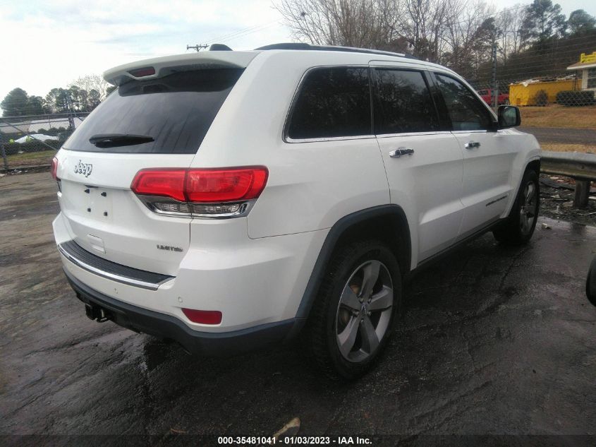 2014 JEEP GRAND CHEROKEE LIMITED 1C4RJEBG8EC221542