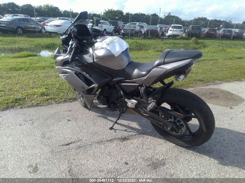 2021 KAWASAKI EX650 M ML5EXEM17MDA46356
