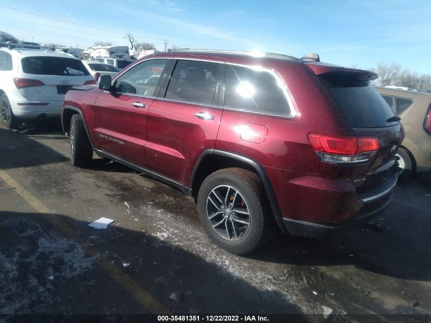 2018 JEEP GRAND CHEROKEE LIMITED 1C4RJFBG9JC263282