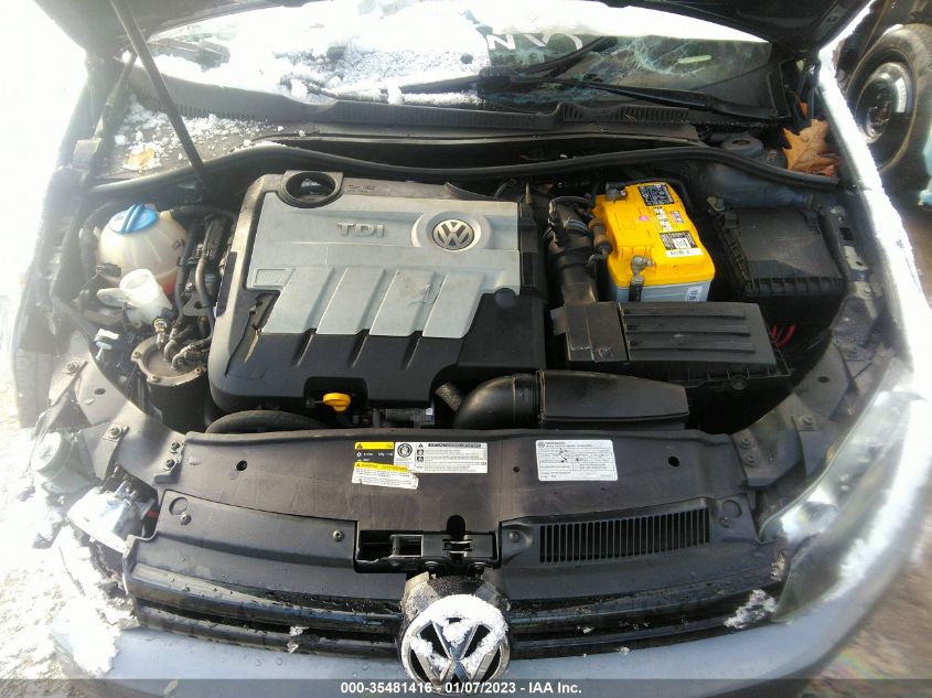 2014 VOLKSWAGEN GOLF TDI - WVWDM7AJ1EW011650