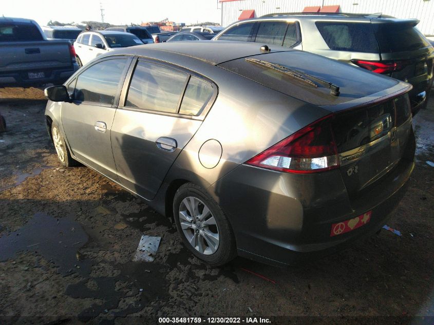 2014 HONDA INSIGHT EX - JHMZE2H71ES001724