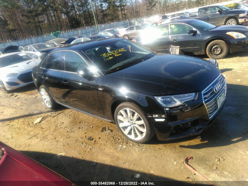 WAUDNAF44JA077014 AUDI A4 PREMIUM/TECH PREMIUM 2018