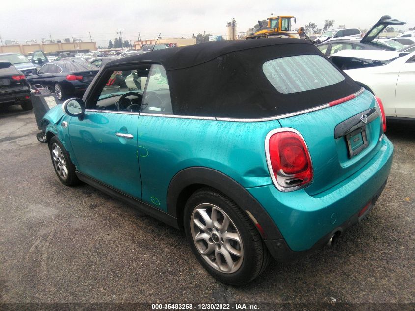 2019 MINI CONVERTIBLE COOPER WMWWG5C57K3H08435