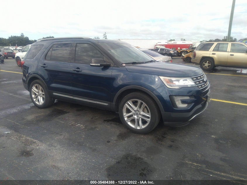 VIN 1FM5K7D81HGD78951 2017 FORD EXPLORER XLT