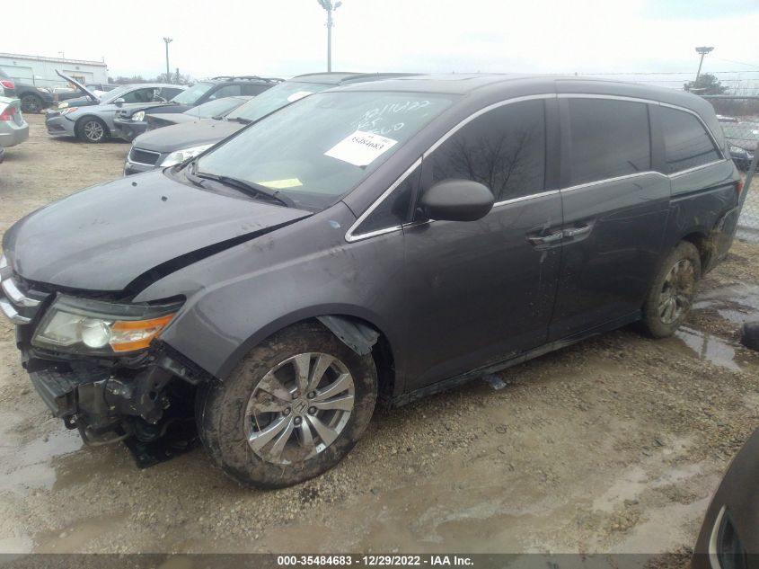 2015 HONDA ODYSSEY EX-L - 5FNRL5H69FB069560