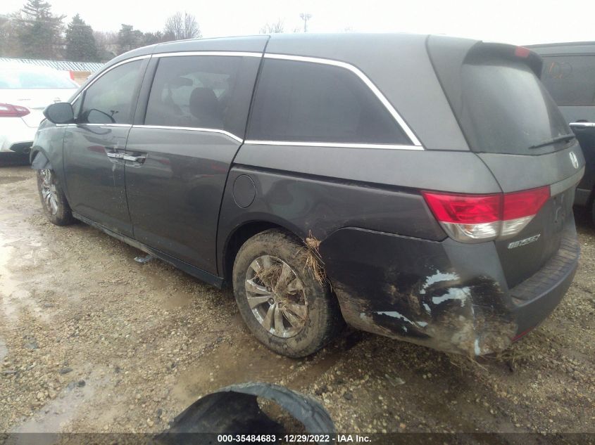 2015 HONDA ODYSSEY EX-L - 5FNRL5H69FB069560