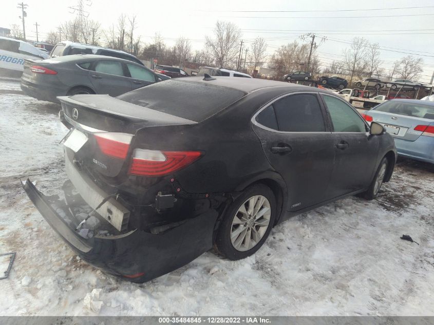 2014 LEXUS ES 300H HYBRID JTHBW1GG9E2063057