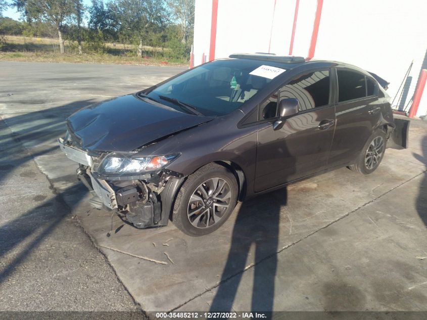 2013 HONDA CIVIC SDN EX-L 2HGFB2F91DH534567