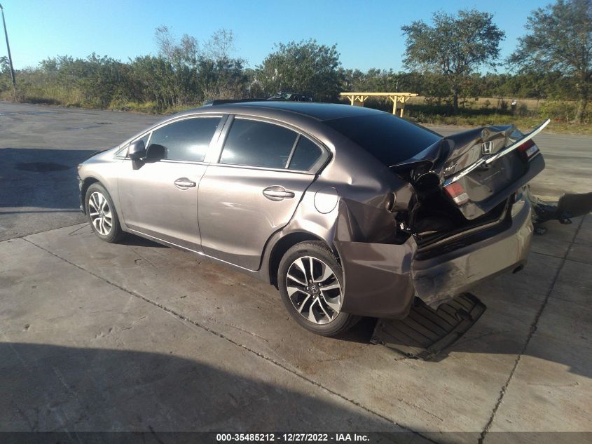 2013 HONDA CIVIC SDN EX-L 2HGFB2F91DH534567