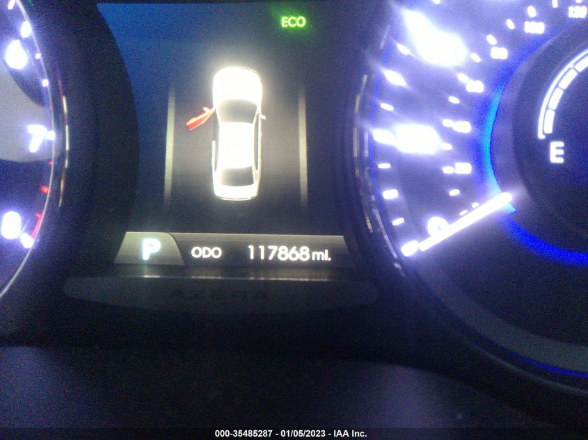 2014 HYUNDAI AZERA LIMITED KMHFH4JG9EA392592