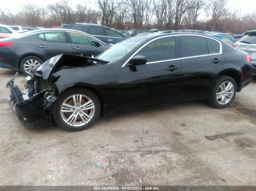2013 INFINITI G37X - JN1CV6ARXDM764647