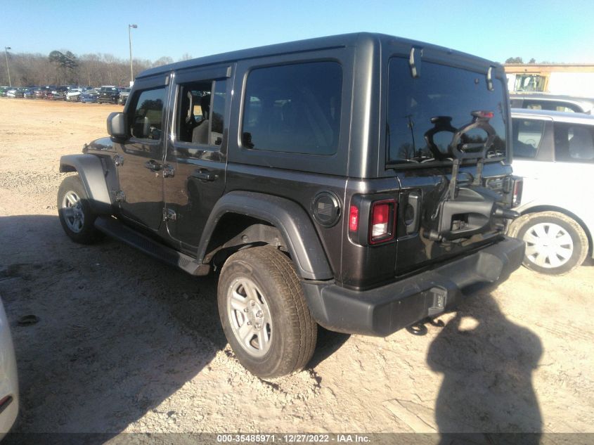 VIN 1C4HJXDG8MW854561 2021 JEEP WRANGLER no.3