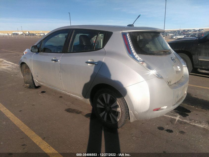 2014 NISSAN LEAF SL 1N4AZ0CP7EC333830