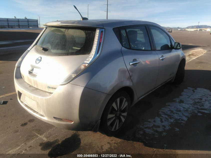 2014 NISSAN LEAF SL 1N4AZ0CP7EC333830