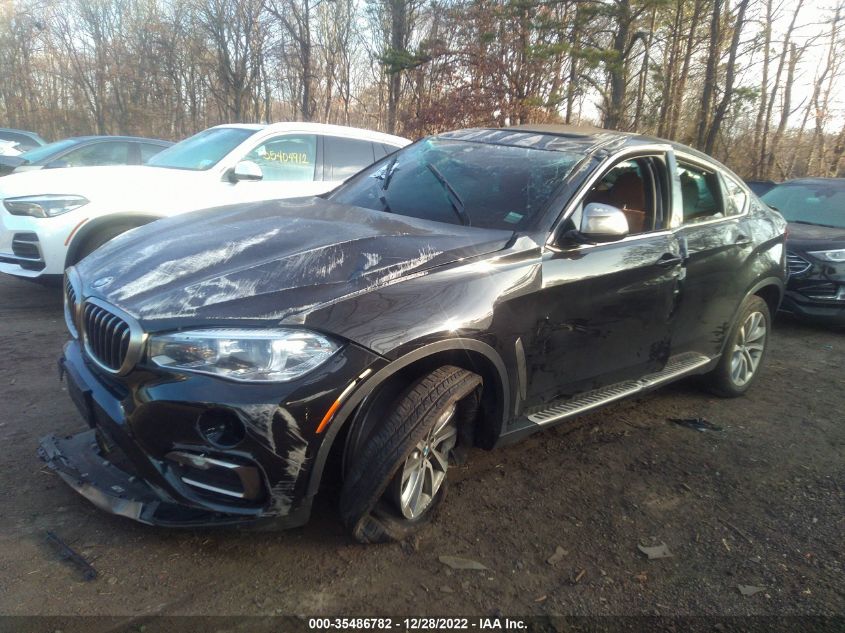 5UXKU2C57K0Z63205 2019 BMW X6, photo no. 2