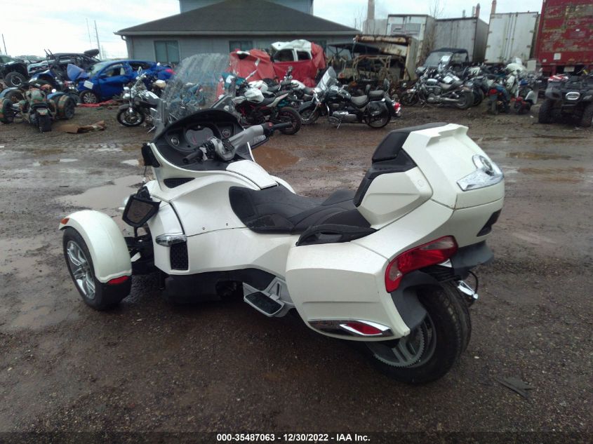 2012 CAN-AM SPYDER ROADSTER RT-LTD 2BXJBDC1XCV001930