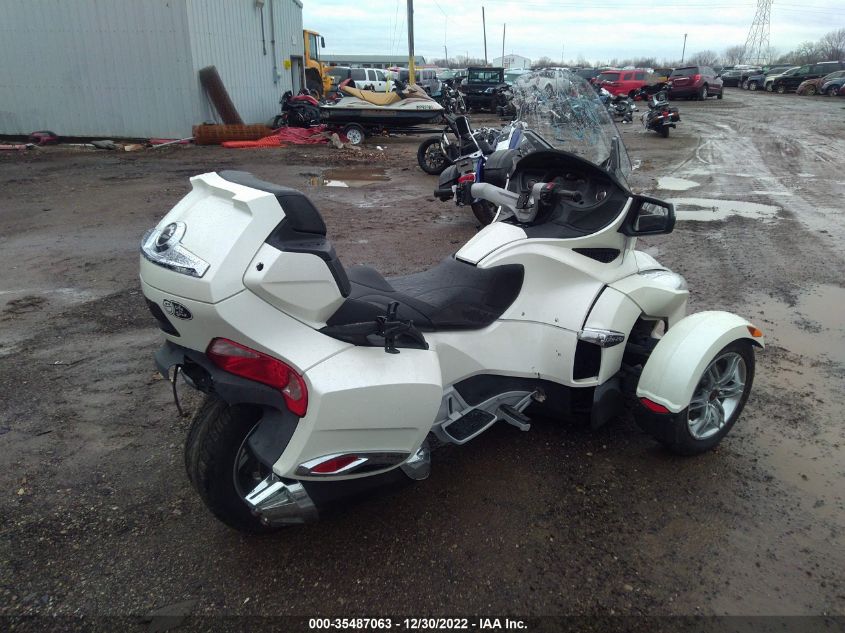 2012 CAN-AM SPYDER ROADSTER RT-LTD 2BXJBDC1XCV001930