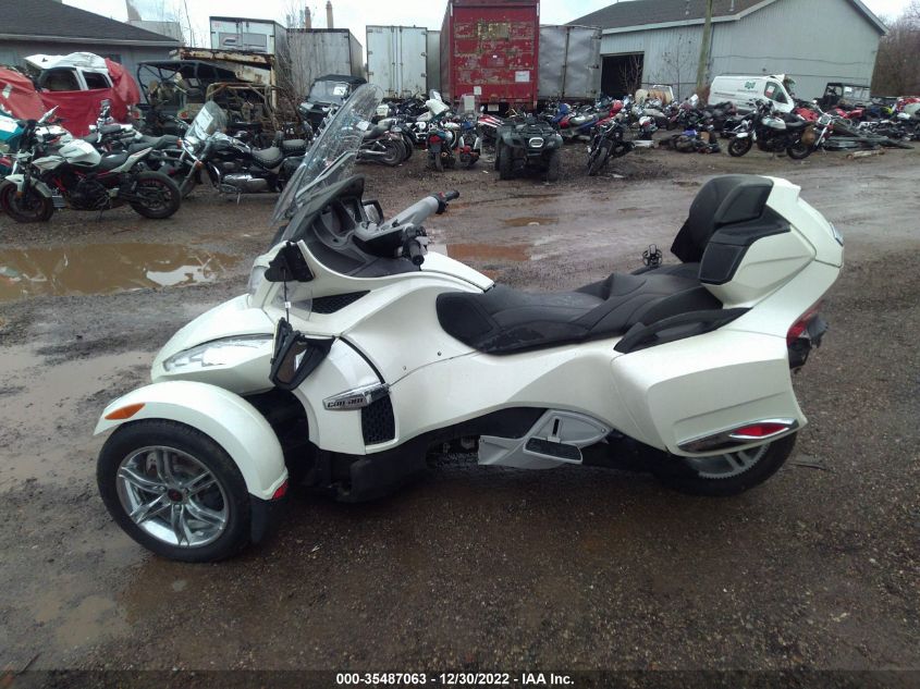 2012 CAN-AM SPYDER ROADSTER RT-LTD 2BXJBDC1XCV001930