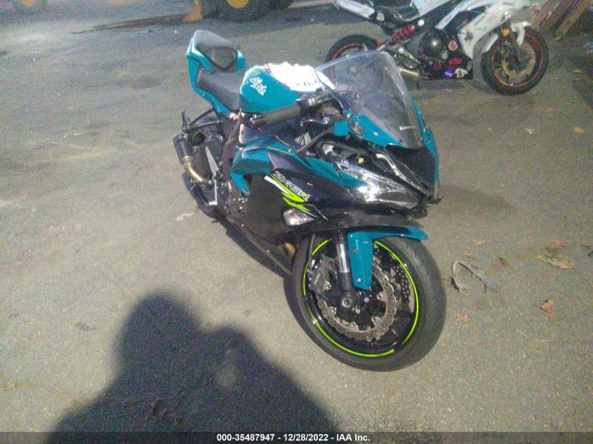 2021 KAWASAKI ZX636 K - JKBZXJH16MA008986