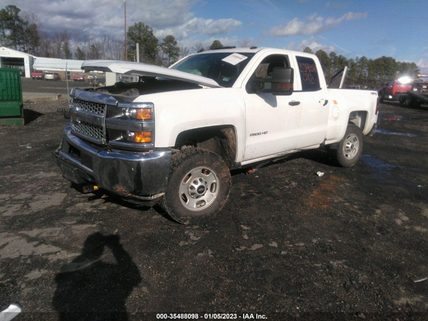 2019 CHEVROLET SILVERADO 2500HD WORK TRUCK 2GC2KREG0K1211879