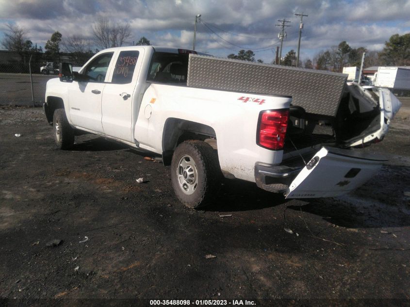 2019 CHEVROLET SILVERADO 2500HD WORK TRUCK 2GC2KREG0K1211879