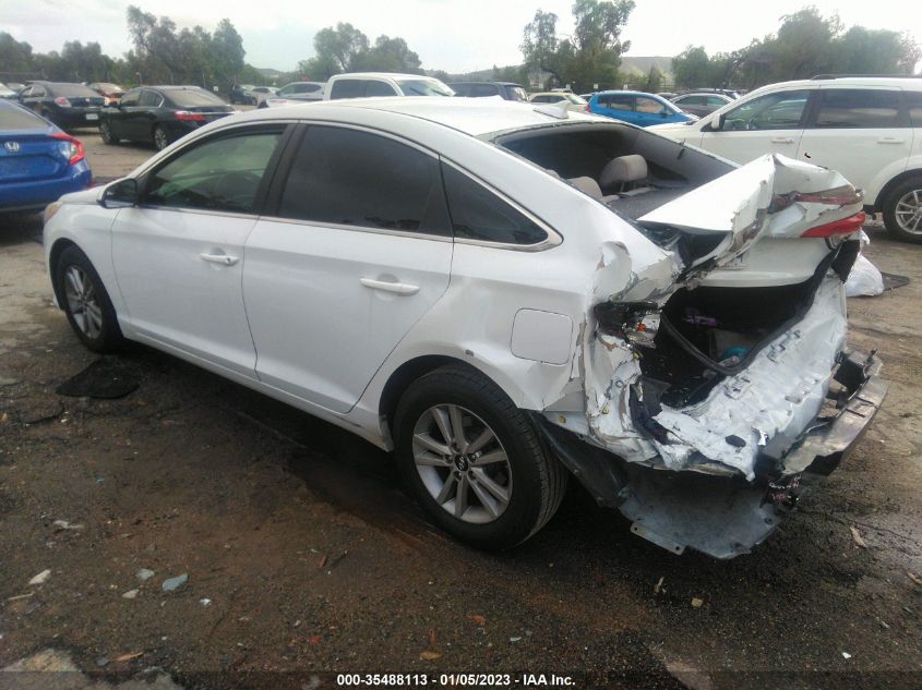 2016 HYUNDAI SONATA 2.4L SE - 5NPE24AF3GH273201