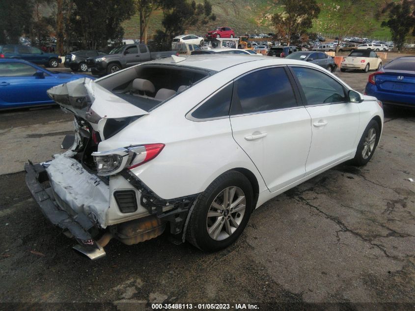 2016 HYUNDAI SONATA 2.4L SE - 5NPE24AF3GH273201