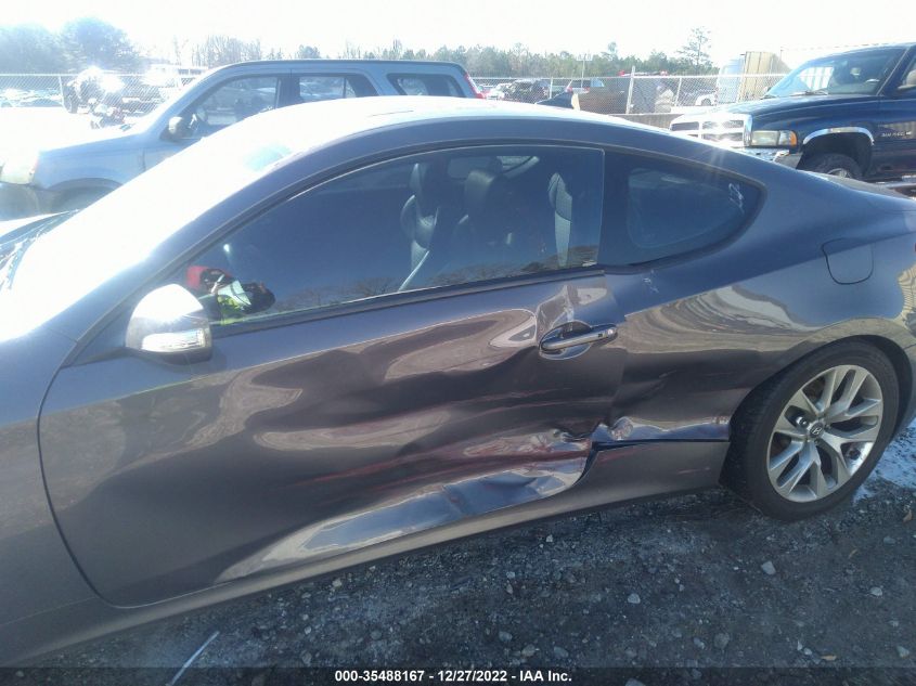 2013 HYUNDAI GENESIS COUPE 3.8 GRAND TOURING KMHHU6KJ6DU097358