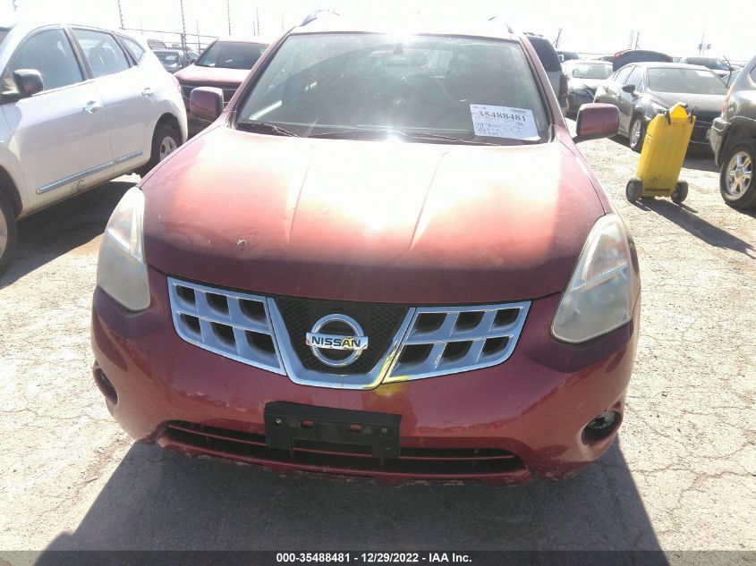 VIN JN8AS5MT4DW508074 2013 NISSAN ROGUE no.6