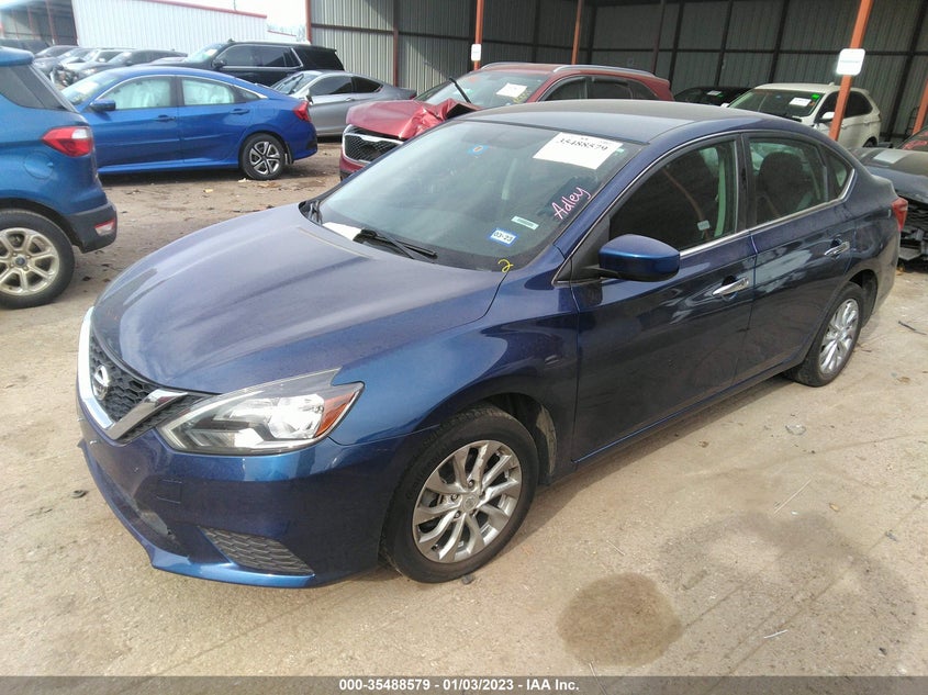 VIN 3N1AB7AP1KY432093 2019 NISSAN SENTRA SV