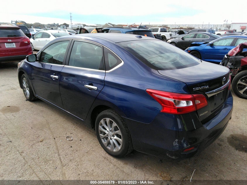 VIN 3N1AB7AP1KY432093 2019 NISSAN SENTRA SV