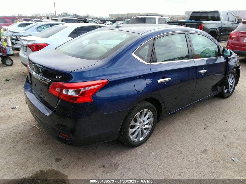 VIN 3N1AB7AP1KY432093 2019 NISSAN SENTRA SV