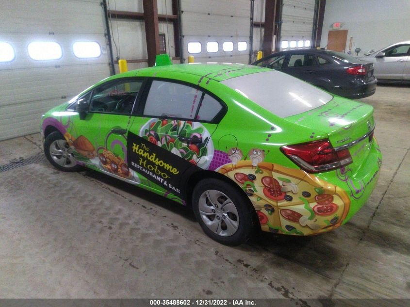 2015 HONDA CIVIC SEDAN LX - 19XFB2F51FE115371