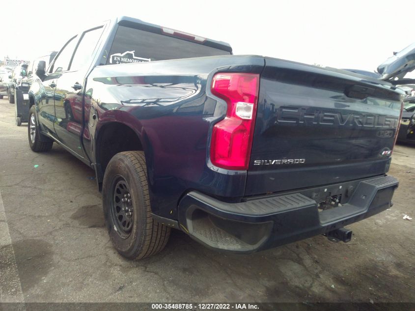 VIN 1GCPWDED4MZ159363 2021 CHEVROLET SILVERADO 1500 no.3