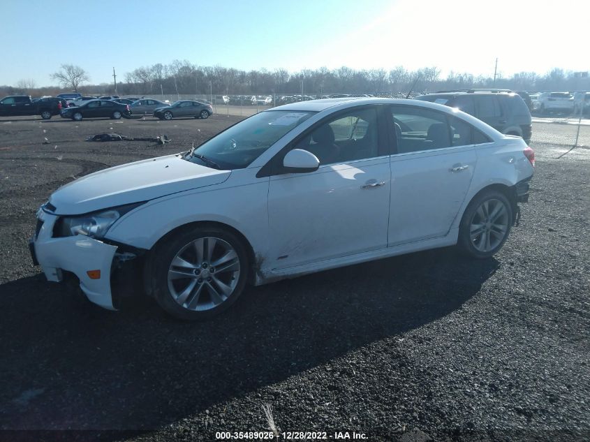 2014 CHEVROLET CRUZE LTZ - 1G1PG5SBXE7352743