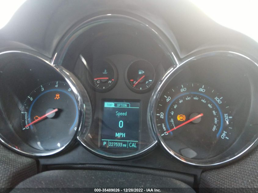2014 CHEVROLET CRUZE LTZ - 1G1PG5SBXE7352743