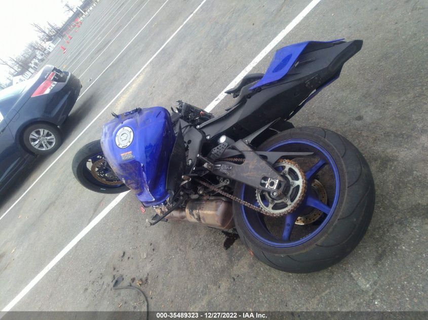 2019 YAMAHA YZFR6 JYARJ28E5KA005008