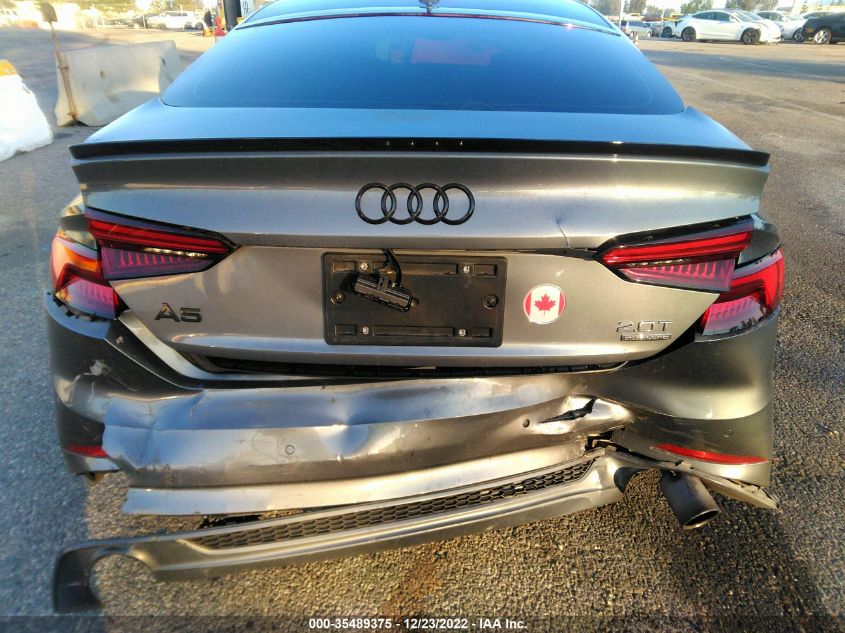 WAUENCF51JA054606 2018 AUDI A5, photo no. 6