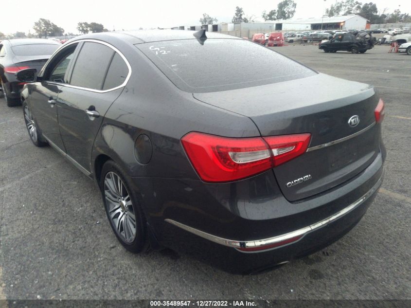 2014 KIA CADENZA PREMIUM KNALN4D75E5126777