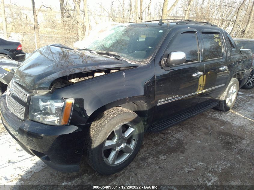 2013 CHEVROLET AVALANCHE LTZ - 3GNTKGE74DG320422