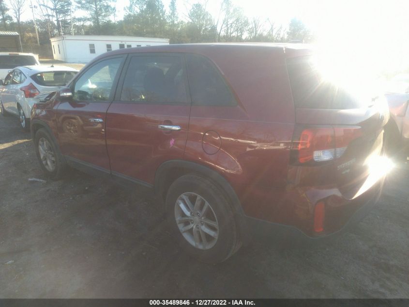 2015 KIA SORENTO LX - 5XYKT3A65FG661160