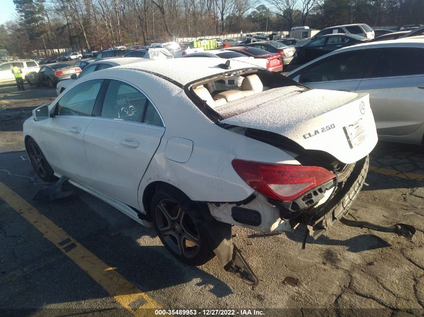 2014 MERCEDES-BENZ CLA-CLASS CLA 250 - WDDSJ4EB9EN047132