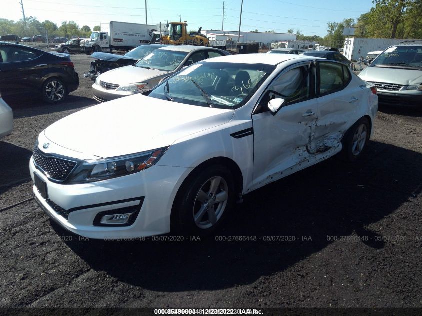 2015 KIA OPTIMA LX KNAGM4A70F5600760