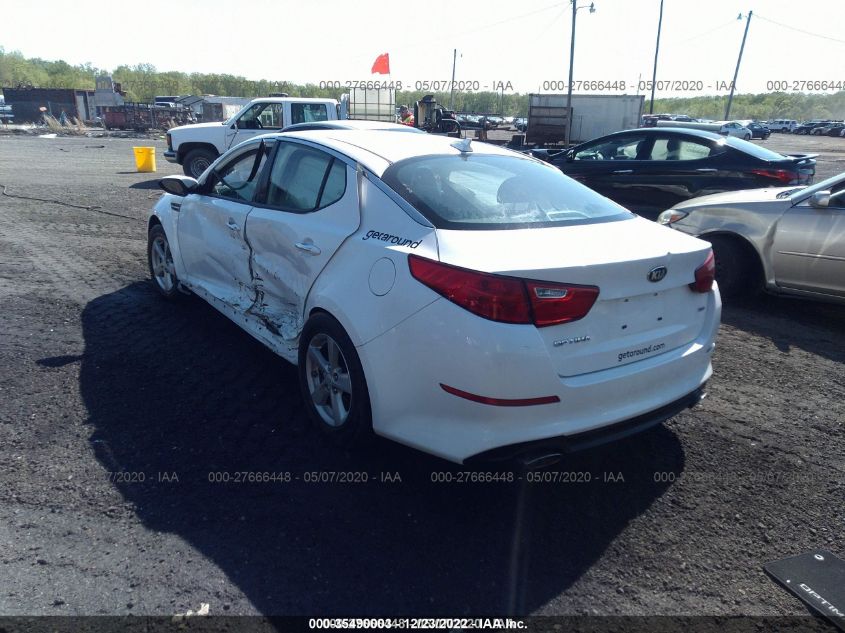 2015 KIA OPTIMA LX KNAGM4A70F5600760