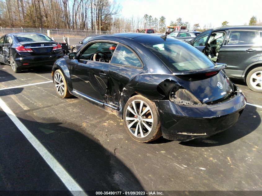 2013 VOLKSWAGEN BEETLE COUPE 2.0T TURBO - 3VWV67AT6DM605503