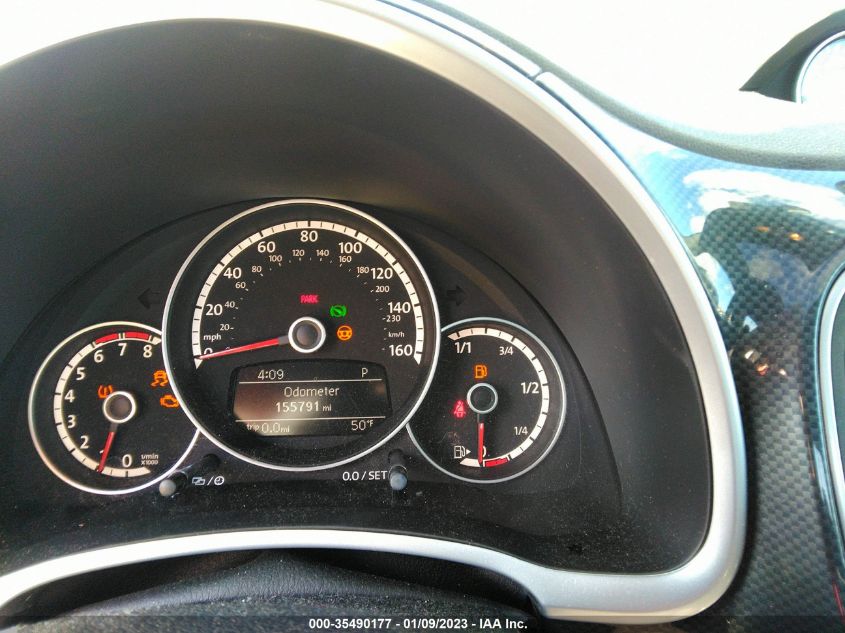 2013 VOLKSWAGEN BEETLE COUPE 2.0T TURBO - 3VWV67AT6DM605503